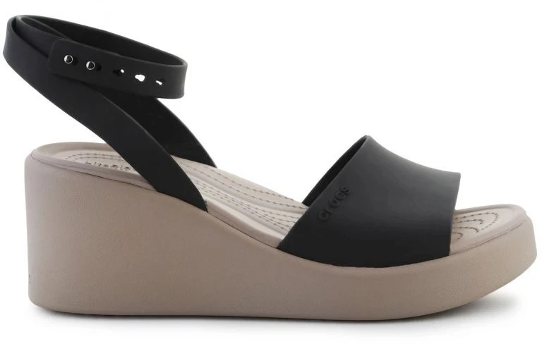 Crocs Brooklyn Basutės su kulno dirželiu ir platforma moterims 209406-07H