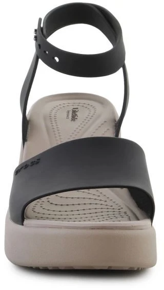 Crocs Brooklyn Basutės su kulno dirželiu ir platforma moterims 209406-07H