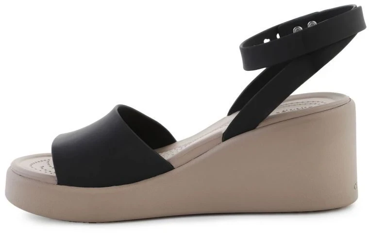 Crocs Brooklyn Basutės su kulno dirželiu ir platforma moterims 209406-07H