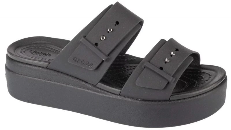 Crocs Brooklyn sandalai su žemu pleištu W 207431-001