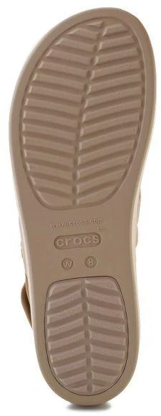 "Crocs Brooklyn Woven Low Wedge W" 209977-212 sandalai