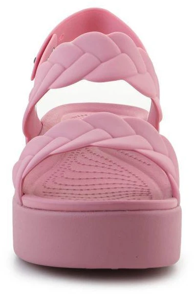 "Crocs Brooklyn Woven Low Wedge W" 209977-6XX sandalai