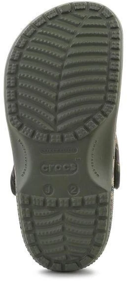 CROCS CLASSIC CAMOUFLAGE CLOG K ARMY Žalias/MULTI 211879-3TC