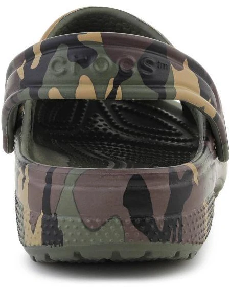 CROCS CLASSIC CAMOUFLAGE CLOG K ARMY Žalias/MULTI 211879-3TC