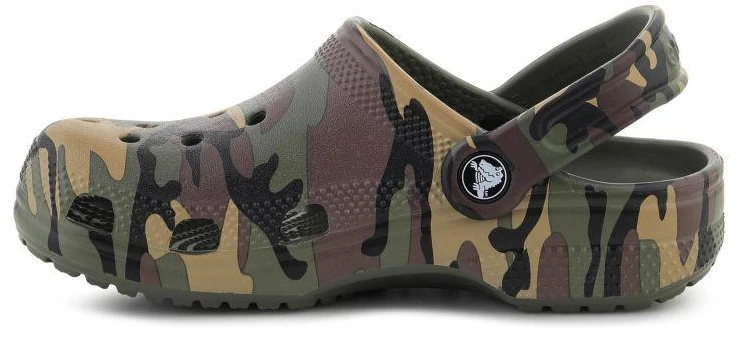 CROCS CLASSIC CAMOUFLAGE CLOG K ARMY Žalias/MULTI 211879-3TC