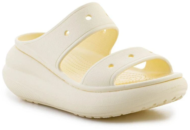 Crocs Classic Crush Sandalas Sviestinis Kremas 207670-76O