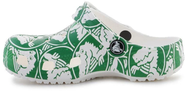 Crocs Classic Duke Print Clog K Jr 210007-3WH klumpės