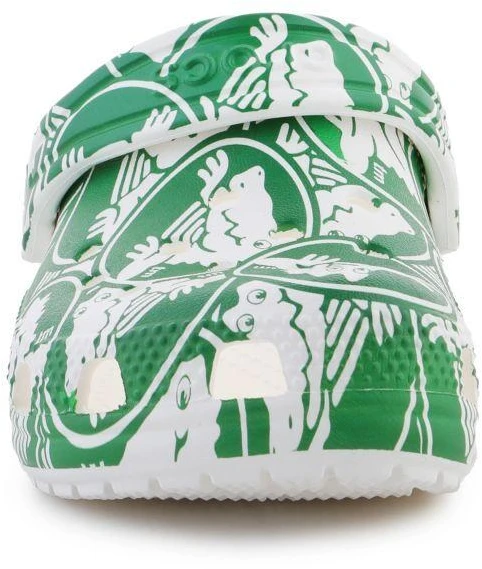 Crocs Classic Duke Print Clog K Jr 210007-3WH klumpės