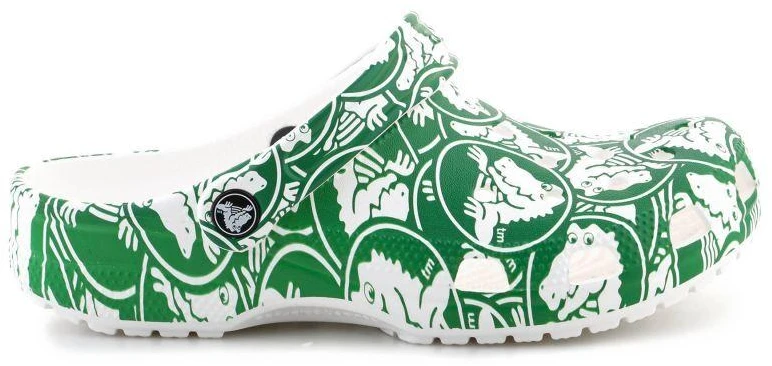 Crocs Classic Duke Print užšliaužiami batai 210003-3WH