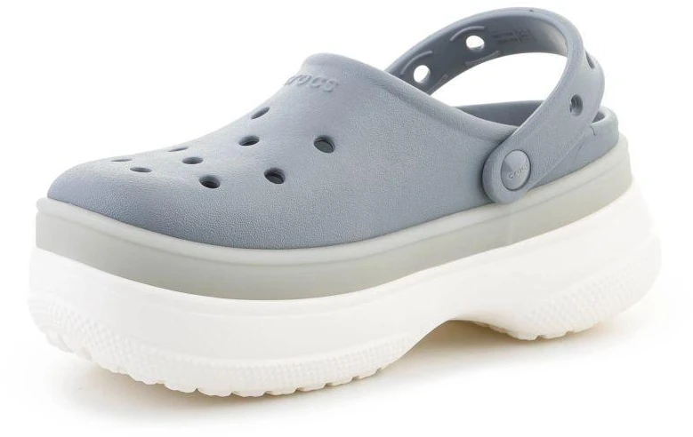 CROCS CLASSIC FROSTED STACKED klumpės CONCRETE 212567-0Z3