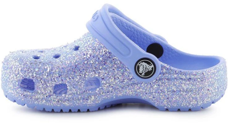 Crocs Classic Glitter Clog T Jr 206992-5Q6 šlepetės