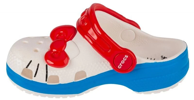 Crocs Classic Hello Kitty Iam Clog T Jr 209469-100 šlepetės