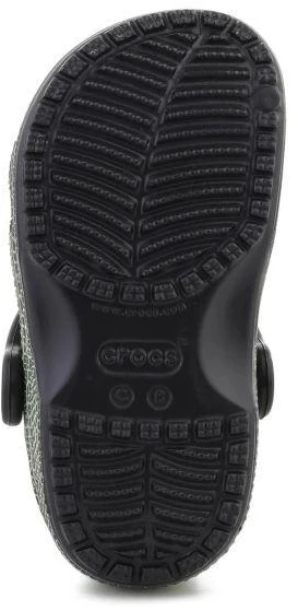 CROCS CLASSIC IAM SCARY DINO CLOG T vaikiškos klumpės, juodos, 211372-001