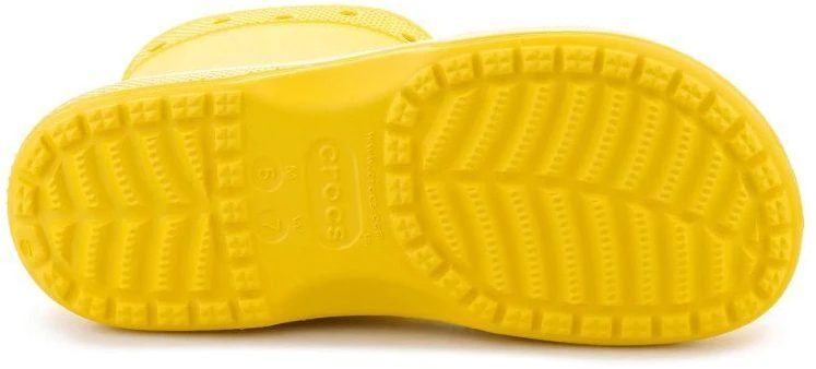 CROCS CLASSIC lietus batai SUNFLOWER 208363-75Y