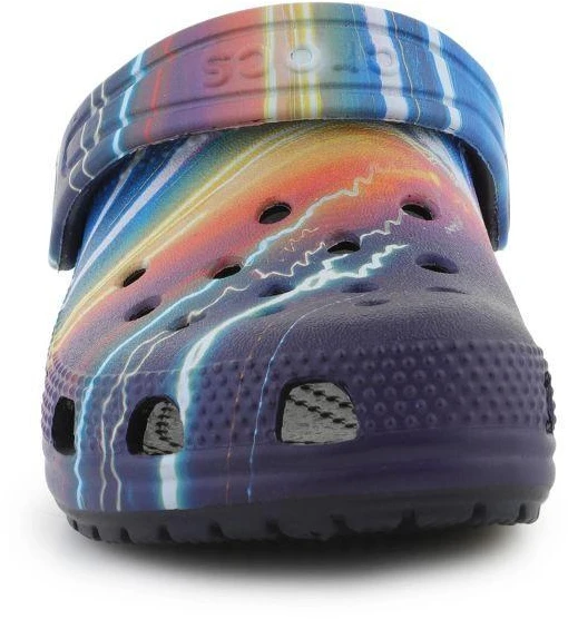 Crocs Classic Meta Scape Clog T basutės, tamsiai mėlynos/įvairiaspalvės, 208456-4LF
