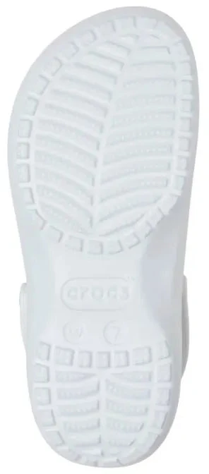 Crocs Classic Platform moteriškos klumpės, kreminės spalvos 206750 1NK