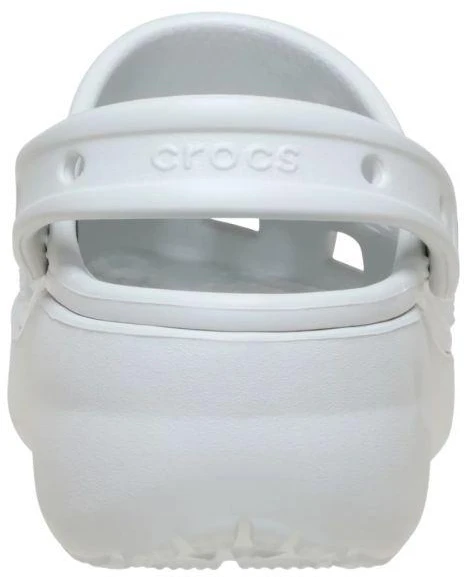 Crocs Classic Platform moteriškos klumpės, kreminės spalvos 206750 1NK