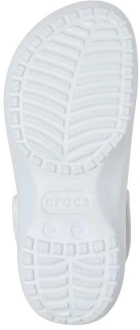 Crocs Classic Platform moteriškos klumpės, kreminės spalvos 206750 1NK
