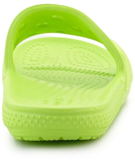 Crocs Classic Slide K Jr vaikiškos šlepetės, žalios
