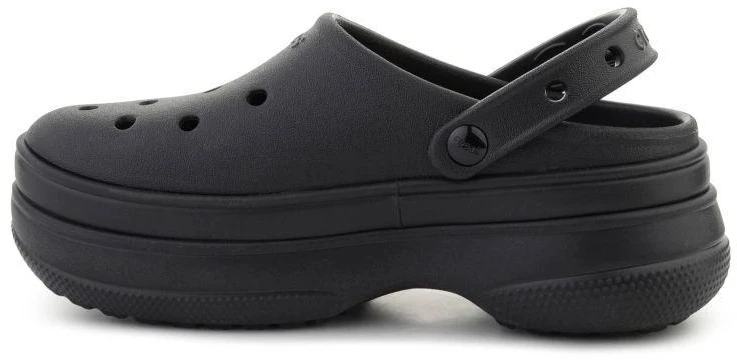 CROCS CLASSIC STACKED klumpės, juoda spalva, 211355-060