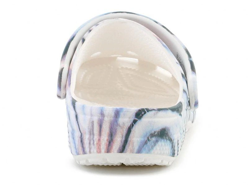 CROCS CLASSIC TIE DYE CLOG CHALK/MULTI 211937-0PZ
