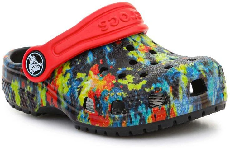 Crocs Classic Tie Dye Graphic Kids Clog T Jr 206994-4SW šlepetės