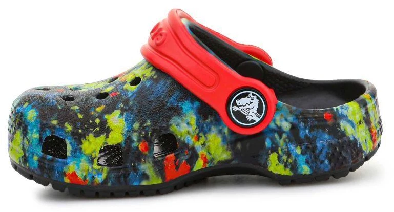 Crocs Classic Tie Dye Graphic Kids Clog T Jr 206994-4SW šlepetės