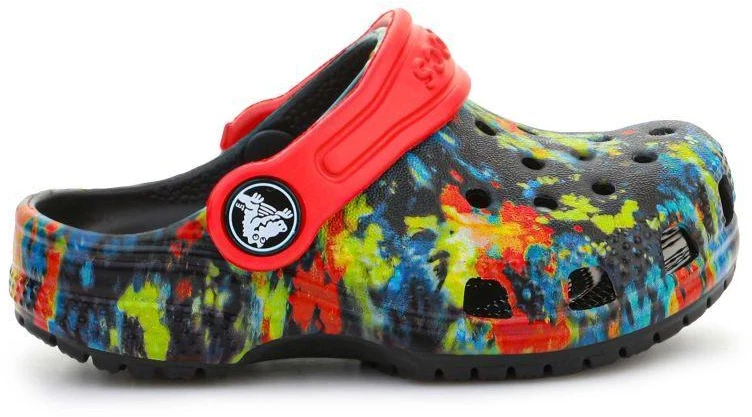 Crocs Classic Tie Dye Graphic Kids Clog T Jr 206994-4SW šlepetės