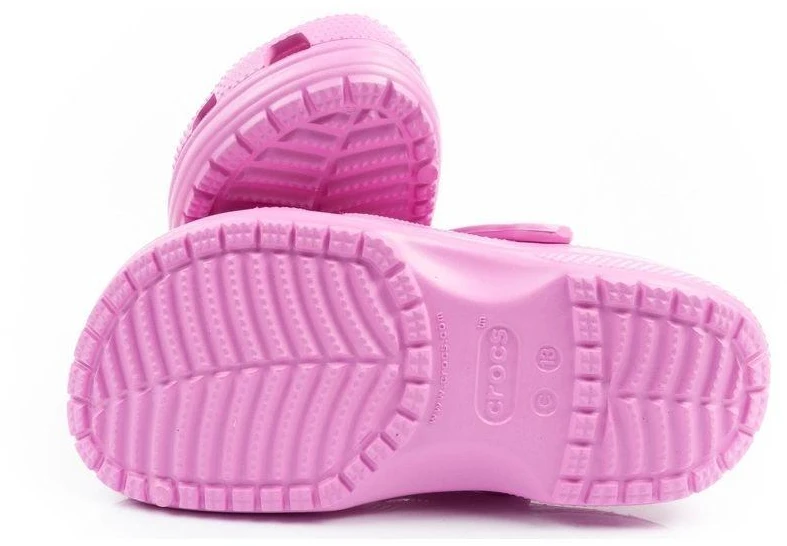 Crocs Classic vaikiškos klumpės, madingos rožinės, patogios, lengvos