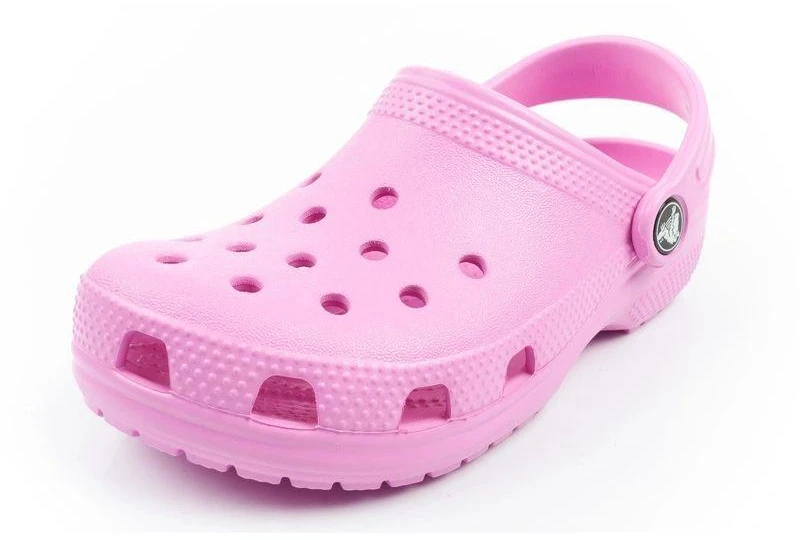 Crocs Classic vaikiškos klumpės, madingos rožinės, patogios, lengvos