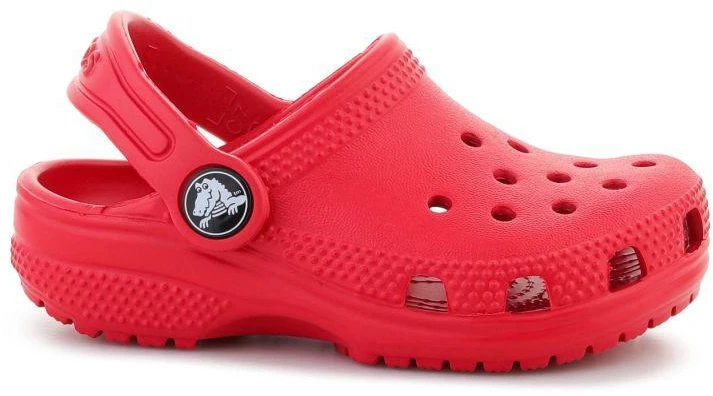 CROCS CLASSIC vaikiškos klumpės, Varsity Raudona spalva, 206990-6WC