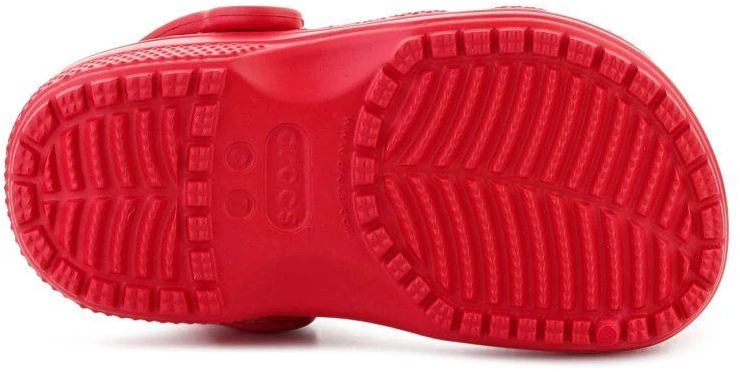 CROCS CLASSIC vaikiškos klumpės, Varsity Raudona spalva, 206990-6WC