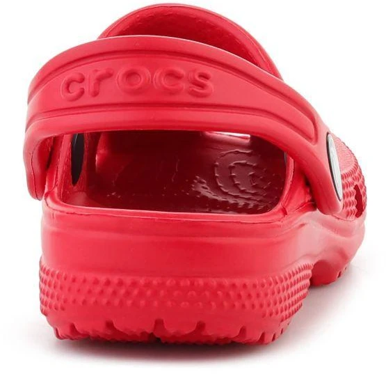 CROCS CLASSIC vaikiškos klumpės, Varsity Raudona spalva, 206990-6WC