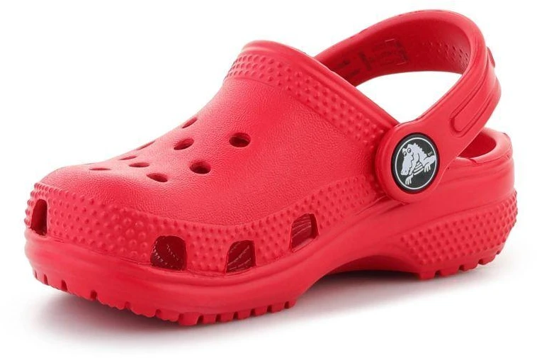 CROCS CLASSIC vaikiškos klumpės, Varsity Raudona spalva, 206990-6WC