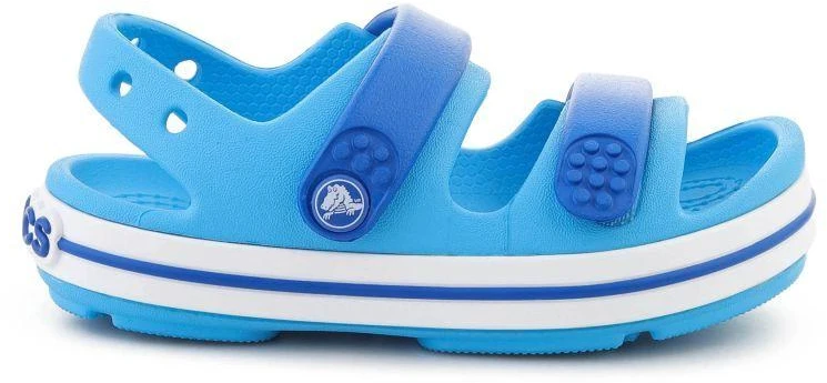 CROCS CROCBAND CRUISER vaikiški sandalai, venecijos/elektros mėlyna spalva, 209424-4MO