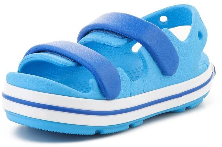 CROCS CROCBAND CRUISER vaikiški sandalai, venecijos/elektros mėlyna spalva, 209424-4MO