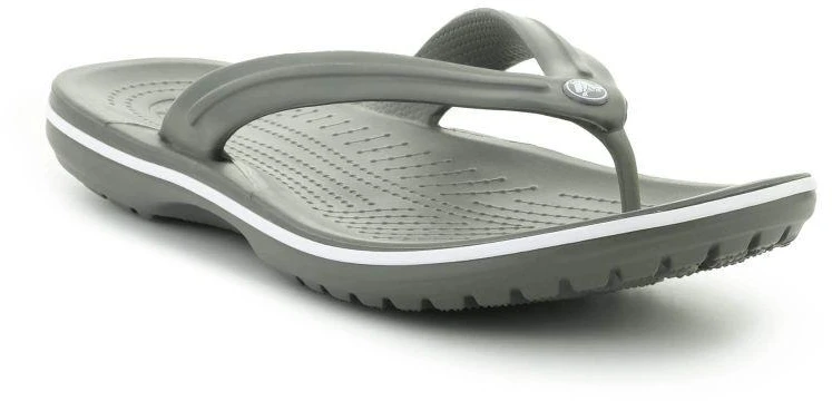CROCS CROCBAND FLIP DUSTY OLIVE šlepetės per pirštą, 11033-3J5