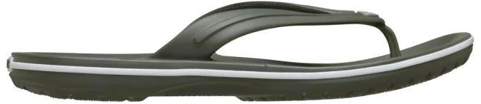 Crocs Crocband Flip šlepetės per pirštą, alyvuogių spalvos, 11033 3J5