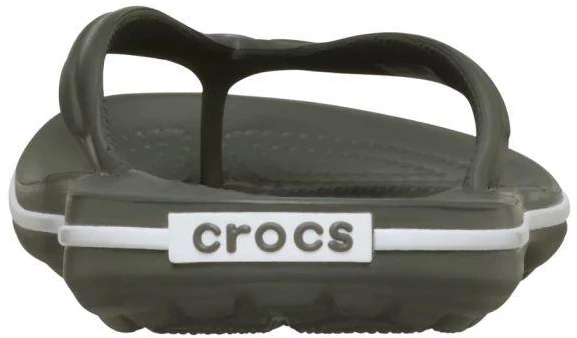 Crocs Crocband Flip šlepetės per pirštą, alyvuogių spalvos, 11033 3J5
