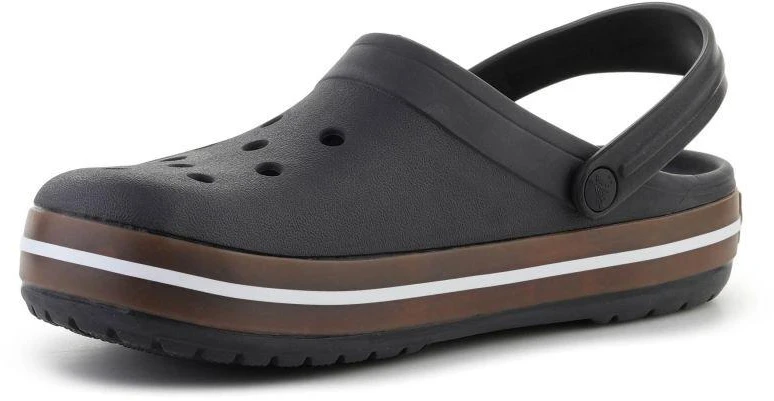 CROCS CROCBAND GUM klumpės, juodos, 212756-001
