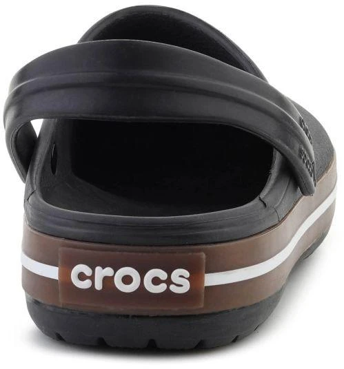 CROCS CROCBAND GUM klumpės, juodos, 212756-001