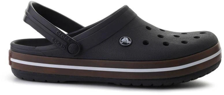 CROCS CROCBAND GUM klumpės, juodos, 212756-001