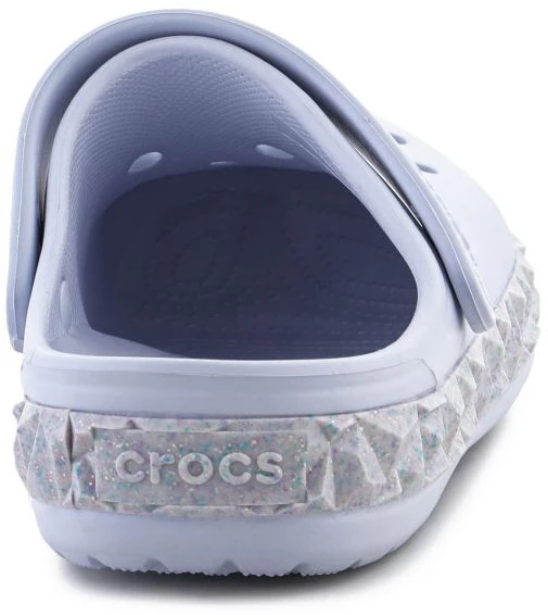 Crocs Crockband Geometric Glitter Band Clog Jr 210134-5AF šlepetės