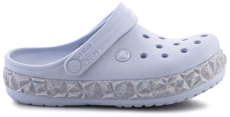 Crocs Crockband Geometric Glitter Band Clog Jr 210134-5AF šlepetės