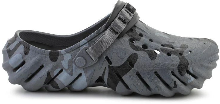 CROCS ECHO DUCK CAMO klumpės CHARCOAL/Juodas 211981-082