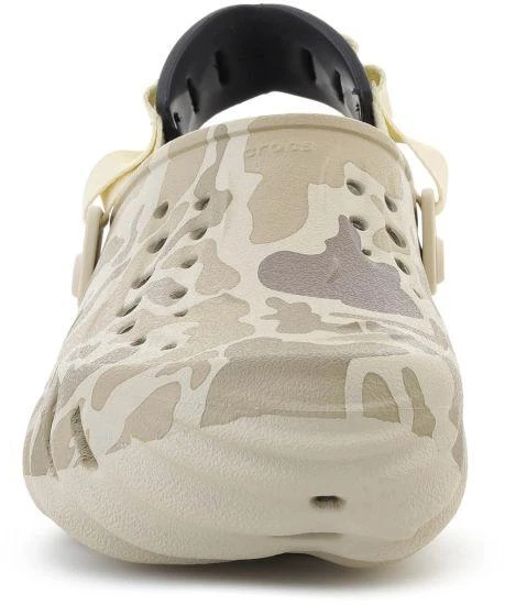 CROCS ECHO DUCK CAMO klumpės, kaulo/juoda spalva 211981-2YJ