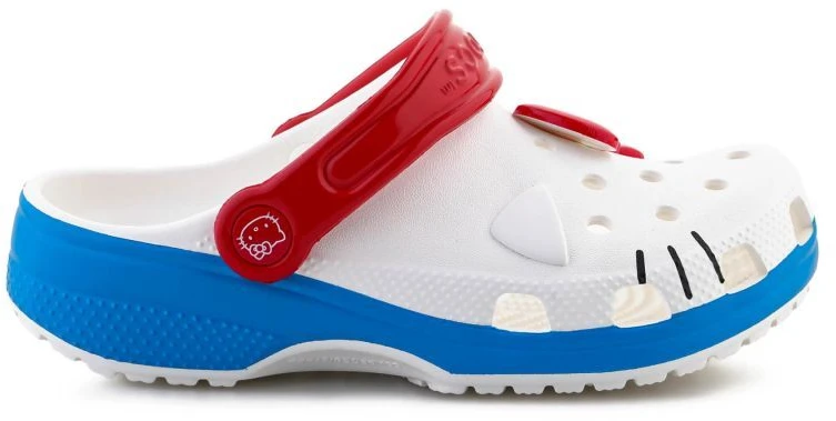 Crocs Iam Hello Kitty Classic Jr 209454-100 Šlepetės