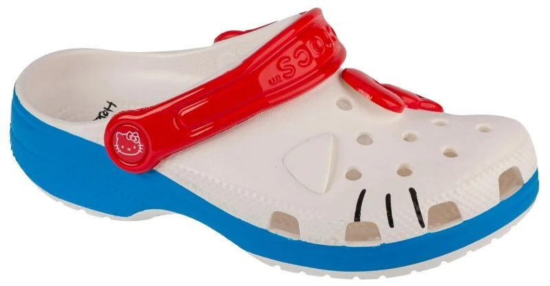 Crocs Iam Hello Kitty Classic Jr 209454-100 Šlepetės