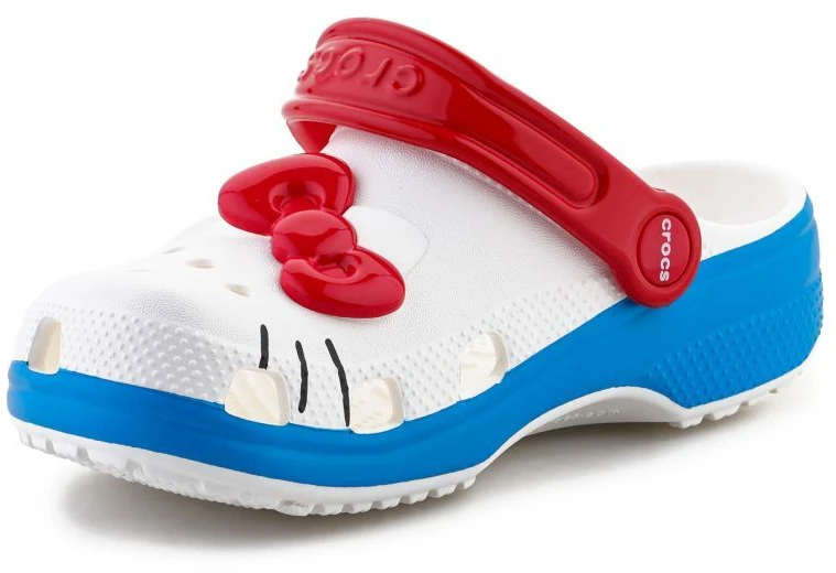 Crocs Iam Hello Kitty Classic Jr 209454-100 Šlepetės