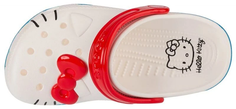 Crocs Iam Hello Kitty Classic Jr 209454-100 Šlepetės